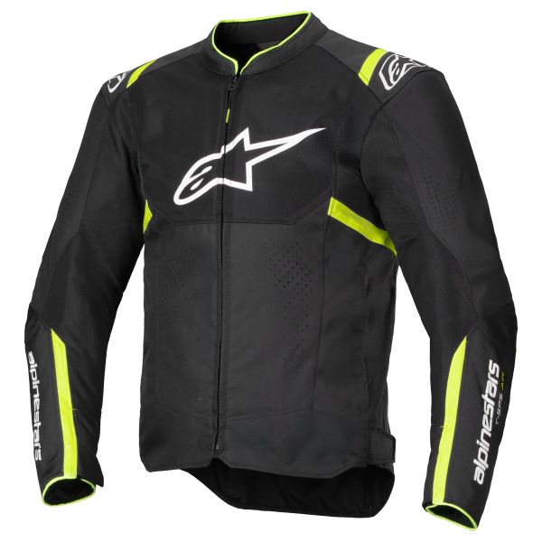 Giacche moto Alpinestars T-SPS Air V2 Nero Giallo Fluo