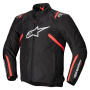 Giacche moto Alpinestars T-SPS V2 WP Black White Red Fluo