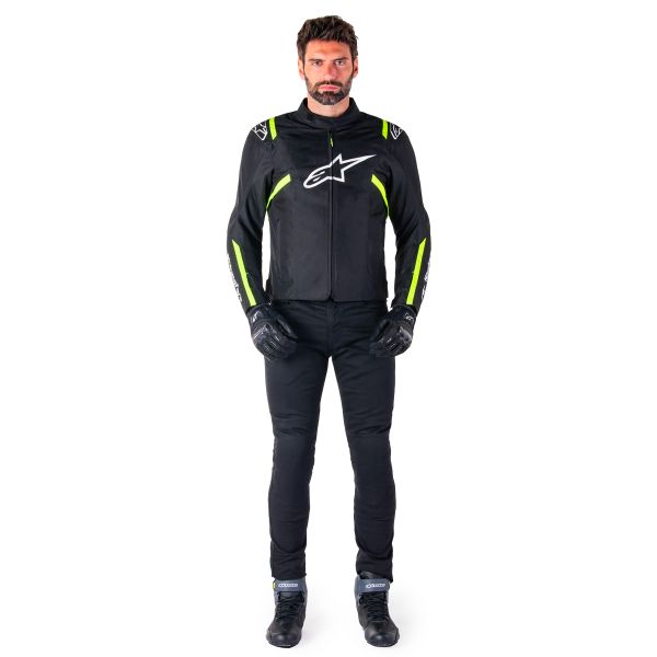 Alpinestars T-SPS V2 WP Black White Yellow Fluo