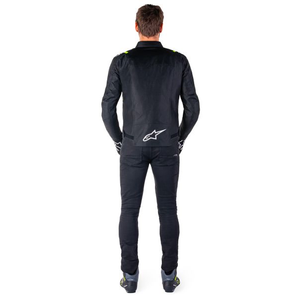 Alpinestars T-SPS V2 WP Black White Yellow Fluo