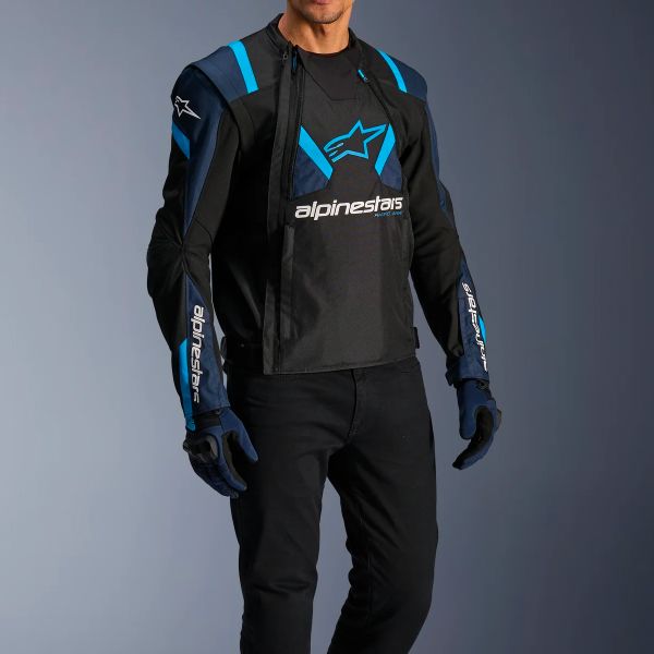 Alpinestars T-Stunt Air Nero Blu Scuro
