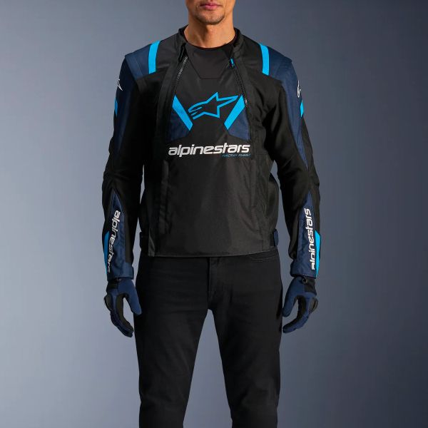 Alpinestars T-Stunt Air Nero Blu Scuro