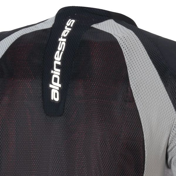 Alpinestars Troop Air Nero Grigio Cenere Rosso Brillante