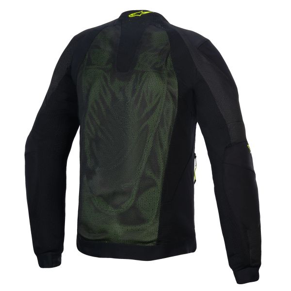 Alpinestars Aria di truppa Nero Giallo Fluo