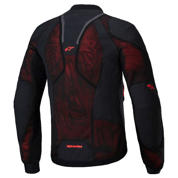 Alpinestars Troop Air Pro Nero Rosso Fluo