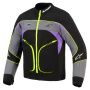 Giacche moto Alpinestars Unite Black Asphalt Violet