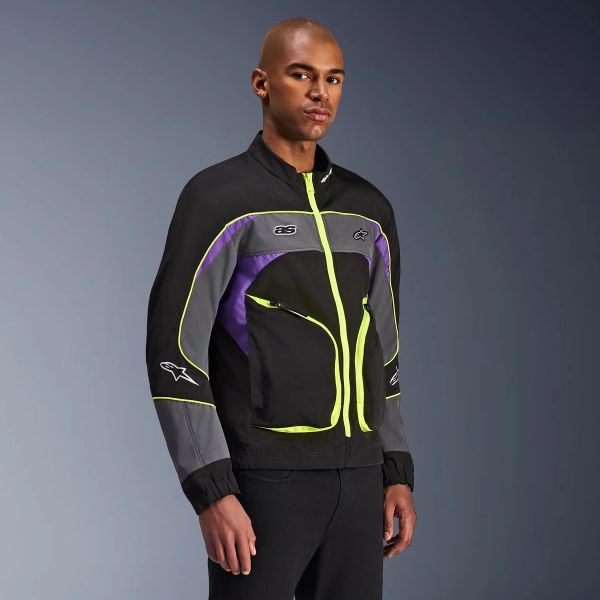 Alpinestars Unite Black Asphalt Violet