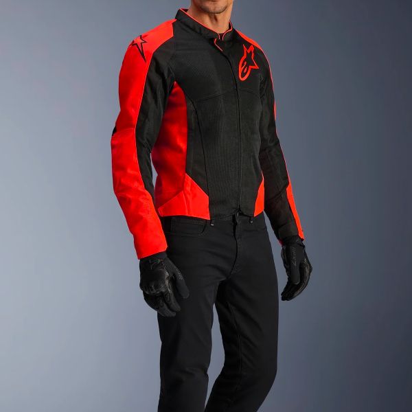 Alpinestars Viper Air V4 Rosso Fluo Nero