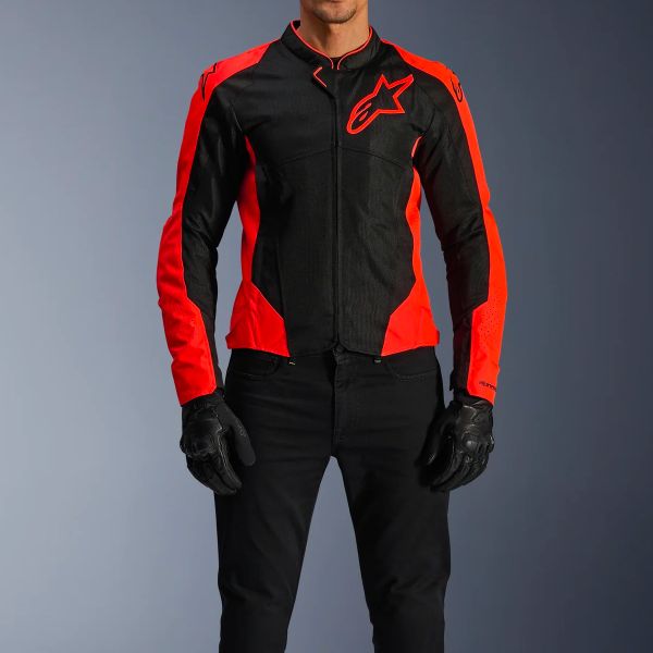 Alpinestars Viper Air V4 Rosso Fluo Nero