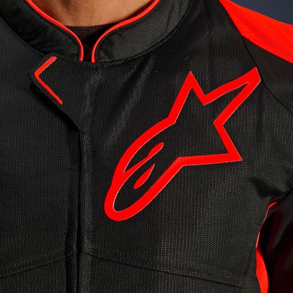 Alpinestars Viper Air V4 Rosso Fluo Nero