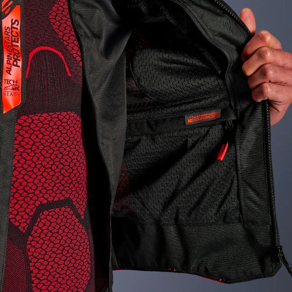 Alpinestars Viper Air V4 Rosso Fluo Nero