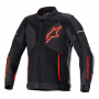 Giacche moto Alpinestars Viper V3 Air Nero Rosso Fluo