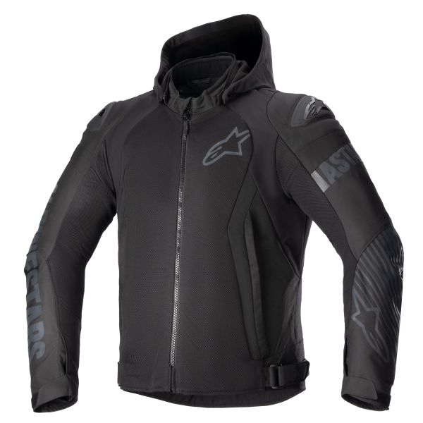 Giacche moto Alpinestars Zaca Air Nero Nero