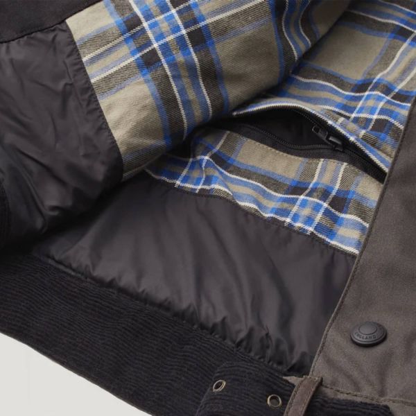 Belstaff Cera per giacca Brooklands 8 oz Mogano