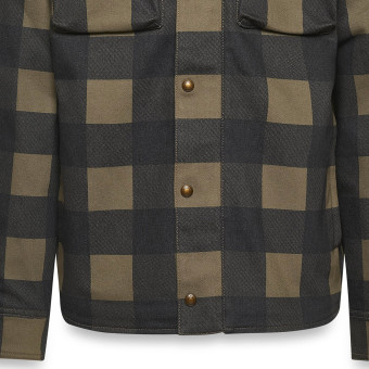 Belstaff Camicia Mansion Olive Black