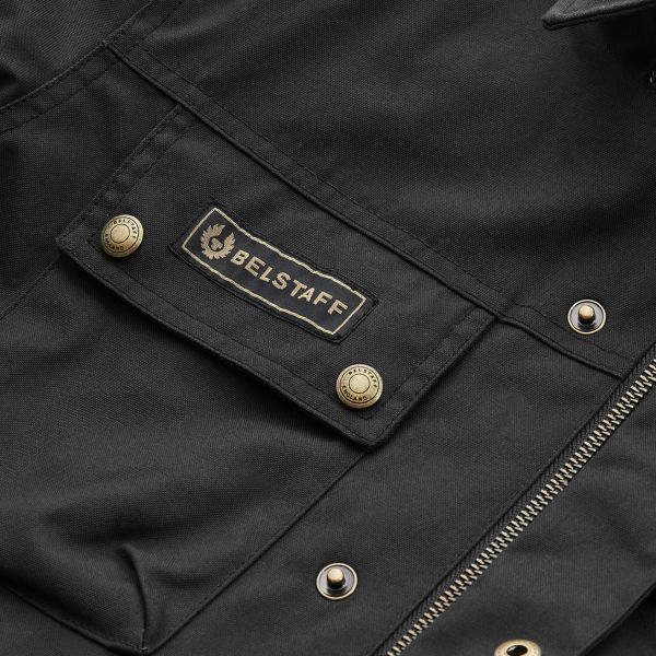 Belstaff Camicia Mansion Olive Black