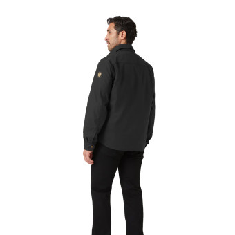 Belstaff Camicia Mansion Olive Black