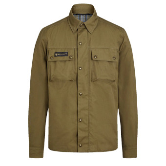 Giacche moto Belstaff Camicia Mansion Olive