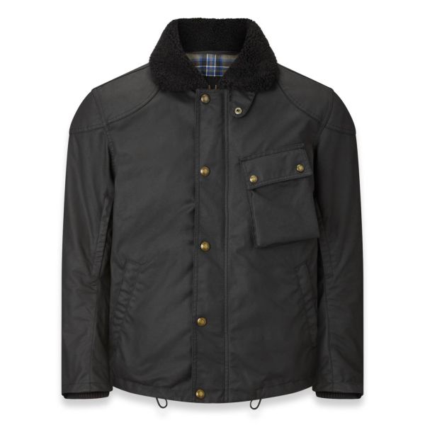 Giacche moto Belstaff Convoy Black Giacche moto Belstaff Convoy Black