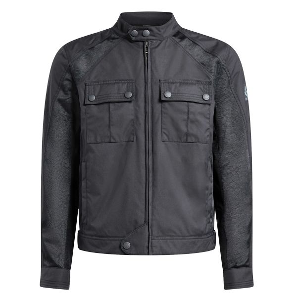 Giacche moto Belstaff Temple Tec Nylon Black Giacche moto Belstaff Temple Tec Nylon Black