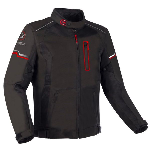 Giacche moto Bering Astro Black Red