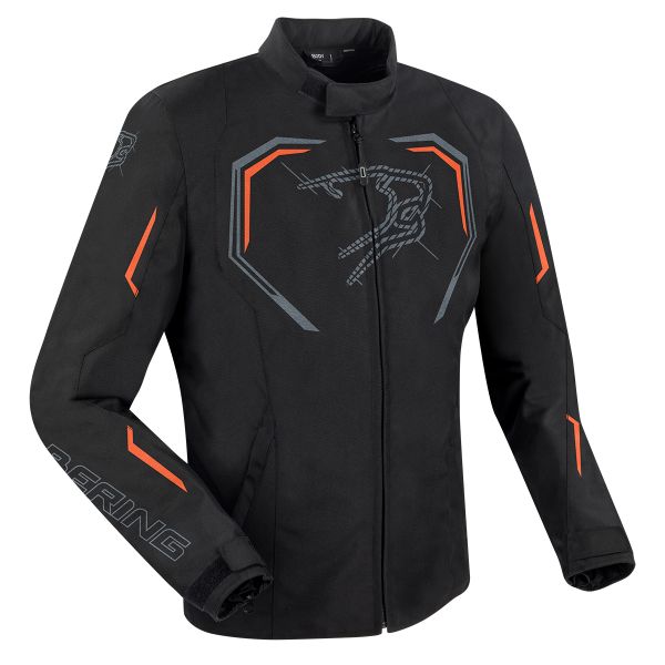 Giacche moto Bering Dundy Black Orange