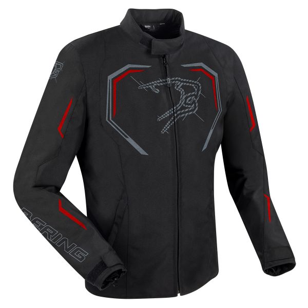 Giacche moto Bering Dundy Black Red