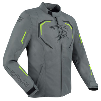 Giacche moto Bering Dundy Grey Fluo