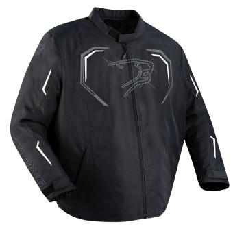 Giacche moto Bering Dundy KS Black White