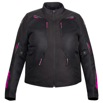 Giacche moto Bering Lady Brazilia QS Nero Fucsia