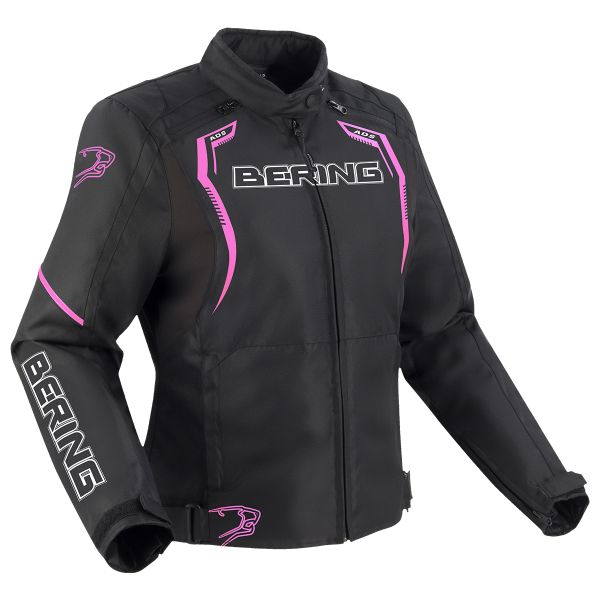 Giacche moto Bering Lady Sweek Black Fuchsia