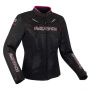Giacche moto Bering Lady Volga Black Fuchsia