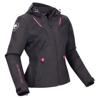 Bering Lady Wing Nero Fuschia