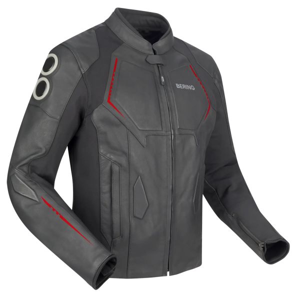 Giacche moto Bering Radial Black Red