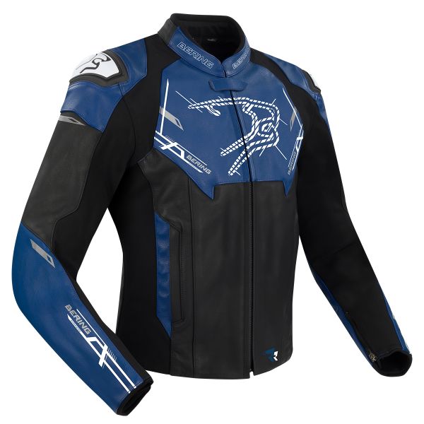 Giacche moto Bering Snap Black Blue Giacche moto Bering Snap Black Blue
