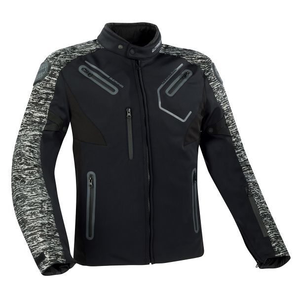 Giacche moto Bering Voltor Black Grey Giacche moto Bering Voltor Black Grey