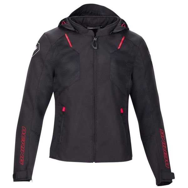 Giacche moto Bering Wing Nero Rosso