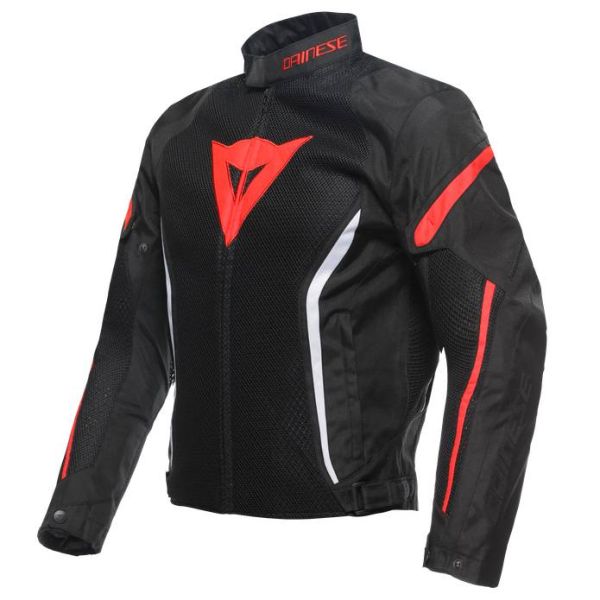 Giacche moto Dainese Air Crono 2 Black Black Red Giacche moto Dainese Air Crono 2 Black Black Red