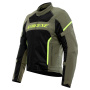 Giacche moto Dainese Air Frame 3 Verde Esercito Nero Giallo Fluo