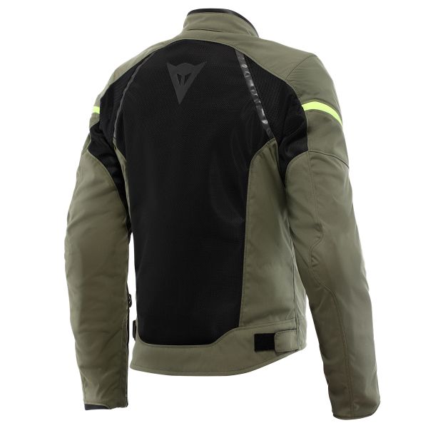 Dainese Air Frame 3 Verde Esercito Nero Giallo Fluo