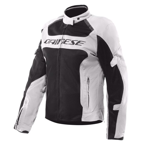 Giacche moto Dainese Air Frame 3 Tex Donna Grigio Chiaro Nero