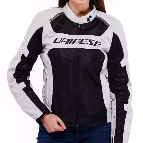 Dainese Air Frame 3 Tex Donna Grigio Chiaro Nero