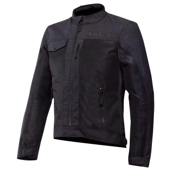 Giacche moto Dainese Alfama Air Tex Grigio Scuro Nero