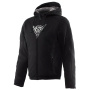Giacche moto Dainese Bovisa Safety Hoodie Full Zip Black White
