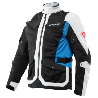 Giacche moto Dainese Desert Tex Glacier Grey Black