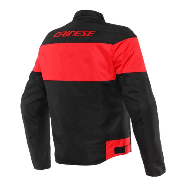 Dainese Elettrica Air Tex Black Black Lava Red