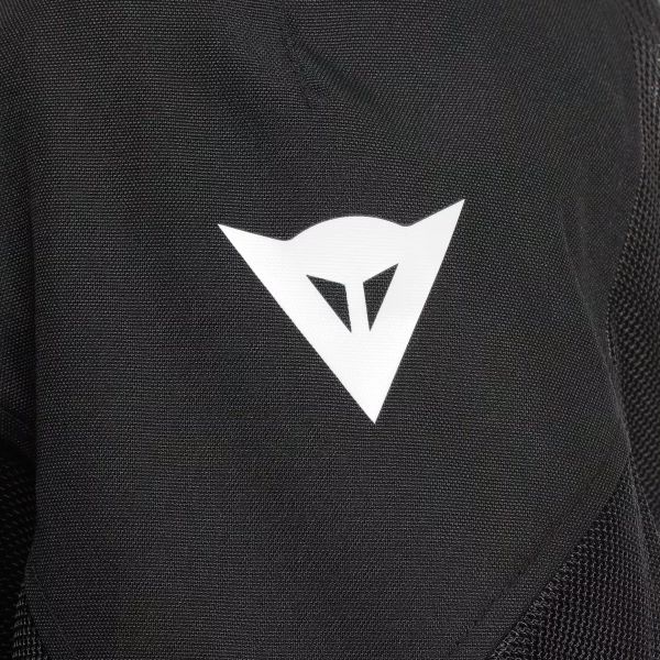 Dainese Herosphere Air Tex Black White Stripes Red