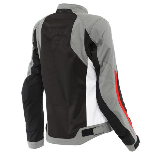 Dainese Hydra Flux 2 Air Lady D-Dry Black Charcoal Grey Lava Red