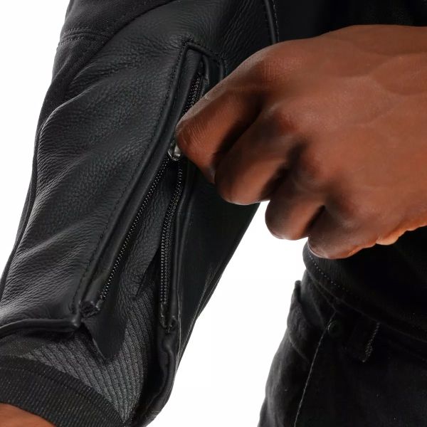 Dainese Iperattiva Leather Tex Black