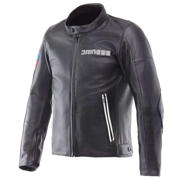 Giacche moto Dainese Leggenda Leather nera